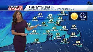 Video: Bright but brisk start to week