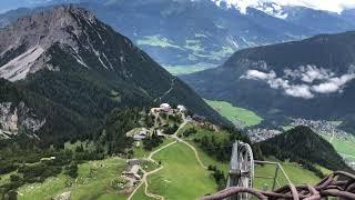 Blick vom Rofan in das Inntal