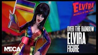 NECA Elvira Mistress Of The Dark Over The Rainbow Elvira Figure | @TheReviewSpot