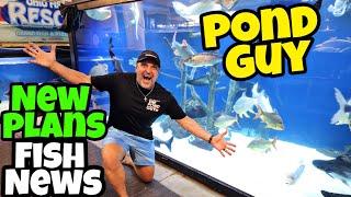 New Tanks! More Fish! Greg Wittstock The Pond Guy Visits OFR