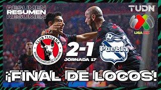 HIGHLIGHTS - Tijuana 2-1 Puebla | Liga Mx -AP2024 - J16 | TUDN