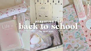 back to school prep  things to do before back to school, what's on my bag, supplies haul...