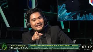 OG vs PSG.LGD Game 3 - Sanduguan - TI8 Main Event Day 5 #LAKADMATATAG