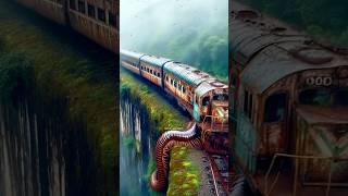 AI Short Film | Nature Discovery | Amazon Train #shorts #wow #travel