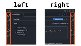 How to change sidebar location in VS Code - VS Code Tutorial