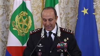 Mattarella incontra il Comandante Generale dell'Arma dei Carabinieri