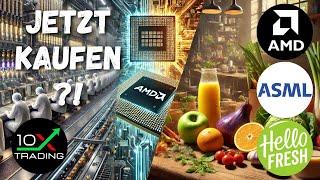 AKTIEN - AMD - ASML - HELLO FRESH -Jetzt kaufen..? - Analyse Prognose Kursziele - AI KI Chips