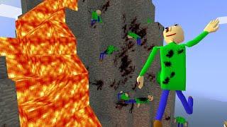 BALDI'S BASICS BLOODY RAGDOLL!! Garry's Mod [Baldi's Basics Minecraft] Gameplay