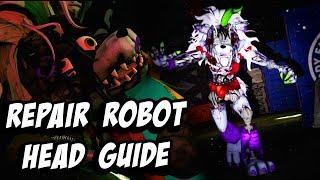 Repair Robot Head Mission Guide (decommission Roxy) | FNAF Security Breach Walkthrough Part 11