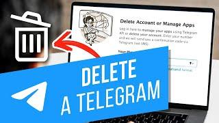 Use a Web Browser to Delete Your Telegram Account | Delete Telegram Account Permanently