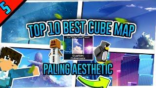 TOP 10 BEST CUSTOM CUBE MAP YANG MEMBUAT SKY DIMINECRAFT MAKIN AESTHETIC!!