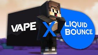 VAPE x LiquidBounce | The BEST Client ever..? (Minecraft HvH)