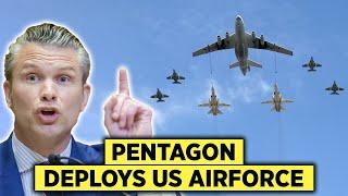 Huge Waves Of USA Airforce Tankers Head To Middle East