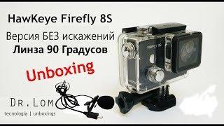 ️Распаковка HawKeye Firefly 8s объектив 90 градусов внешнего микрофона обзор тест