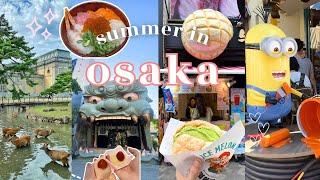  6D5N OSAKA Japan travelvlog | first time | what i ate, shop full vlog compilation