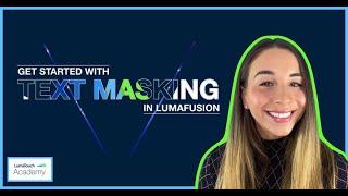 Text Masking in LumaFusion