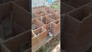 4 inch brick wall laying #construction #youtube #shortsfeed #shortvideo #shortsviral #explore