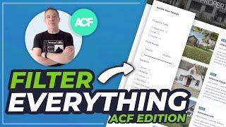 Advanced Custom Fields ~ Powerful & Free Filtering Tutorial