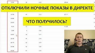 Отключать ли ночные показы в РСЯ | время показа в Директе