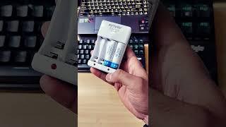 Best Budget Rechargeable battery and Adaptor #shorts #shortvideo #greenpolygames