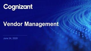 Vendor Management | Webinar