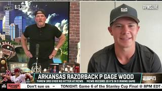 'I FELT INVINCIBLE!'  - Gage Wood on pitching a NO-HITTER in the MCWS  | The Pat McAfee Show