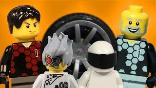 Team A vs Team B: Car Race (LEGO Animation)