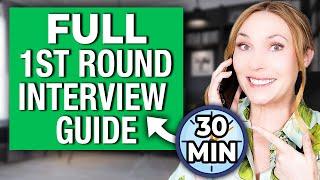 BEST Answers for the Top 9 Phone Interview Questions - First Round Screening Interviews