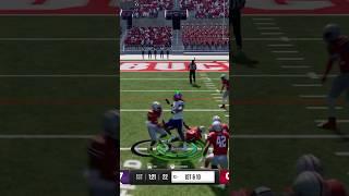 Broken tackle TD #subscribe #cfb25