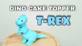 DINO CAKE TOPPER_The T-REX