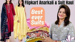 Summer wear Kurta Set Haul l Cotton Kurti Pant Dupatta & Anarkali kurti set l Flipkart Haul