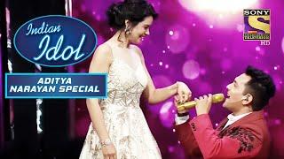 Aditya और Shweta की Romantic Performance | Indian Idol | Aditya Narayan's Performances