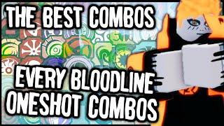 The BEST Combos For EVERY Bloodline In Shindo Life | Shindo Life Combos