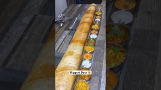 Can you finish this Biggest Dosa Alone?