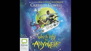 Which Way to Anywhere by Cressida Cowell  #eaudiobooks