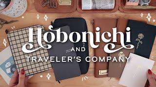 a hobonichi & traveler's notebook stationery haul