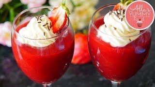 Strawberry Kissel Recipe | Kissel | Клубничный кисель