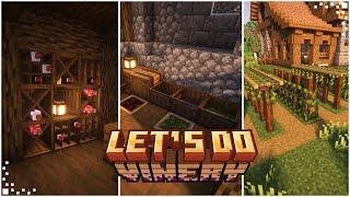 Let's Do Vinery (Minecraft Mod Showcase) | New Crops, Wines and Farming | Forge & Fabric 1.19/1.20.1