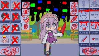 scary gacha life glich she not normal... | gacha life | horror | fake |