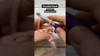 Crochet Hack: Chainless Double Crochet