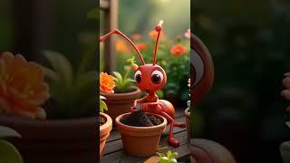 Ant gardening #viralvideo #fyp #animals #funny #cute #ai