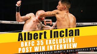 EXCLUSIVE: Albert Inclan shocked the crowd with an upset victory at #bkfc35!