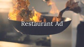 Restaurant Ad Video Template (Editable)