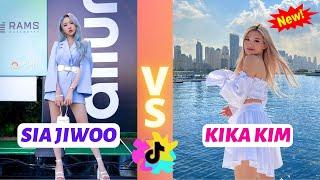 Sia Jiwoo vs Kika Kim Xo Team Dance Hot Tiktok 2022 Feels New Tiktok Dance Challenge