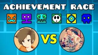 Geometry Dash ACHIEVEMENT RACE (vs AeonAir)