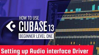 how to setup CUBASE audio interface driver and optimize CUBASE for  Recording