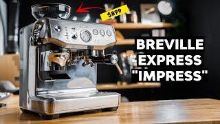 EASIEST ESPRESSO MACHINE? Breville Barista Express Impress Review