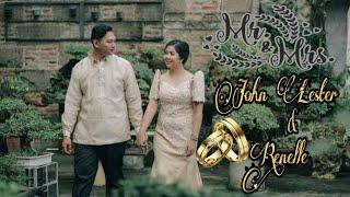 #43 WEDDING DAY JOHN LESTER & RENELLE/AIZA POSADAS