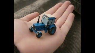 Как слепить Трактор из пластилина МТЗ-82 Беларус (How to sculpt from plasticine Tractor)