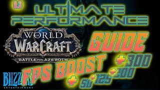 (8.3) || WoW FPS GUIDE || ULTIMATE PERFORMANCE BOOST || 100% Works ANY PC and Laptops